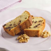 Budín de banana, chocolate y yogurt sin harina de trigo: totalmente esponjoso y rico para la merienda