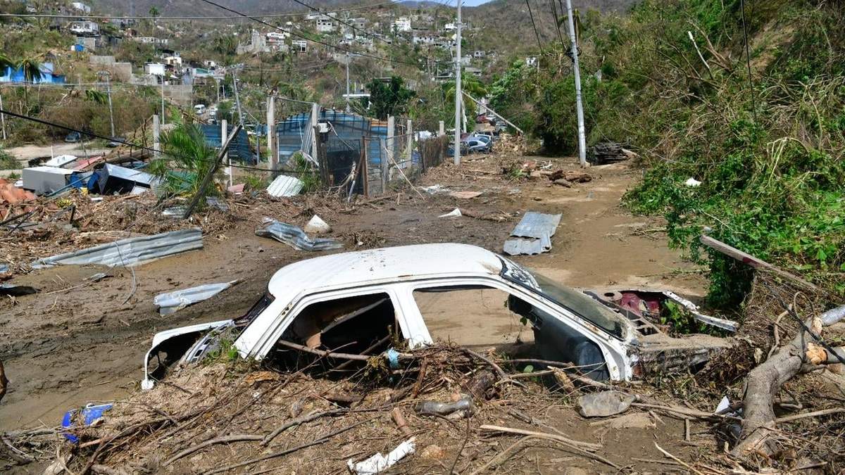 Desastre en Acapulco