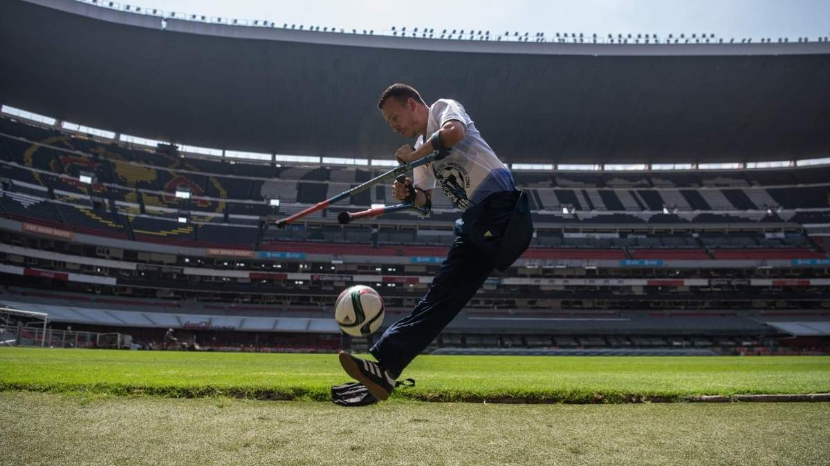Personas con discapacidad jugarán futbol adaptado