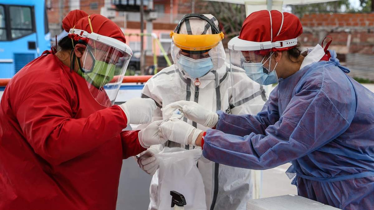 Coronavirus en Argentina. Fuente: (Twitter)