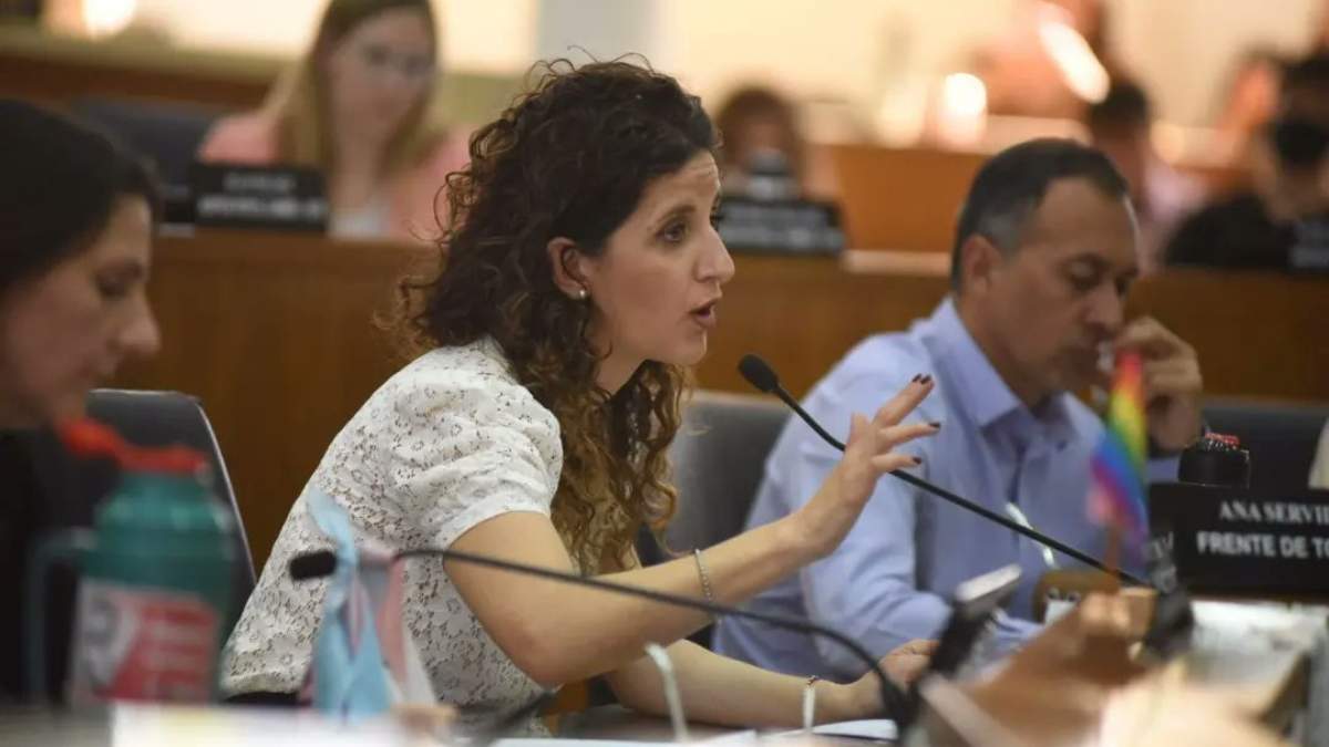Ana Servidio, concejal de Neuquén. Fuente: (Twitter)
