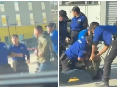 Guardias de seguridad privada agreden a fotoperiodista que cubría doble homicidio en Tijuana (Video)