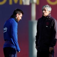La palabra de Quique Setién post conflictos con Messi y Suárez