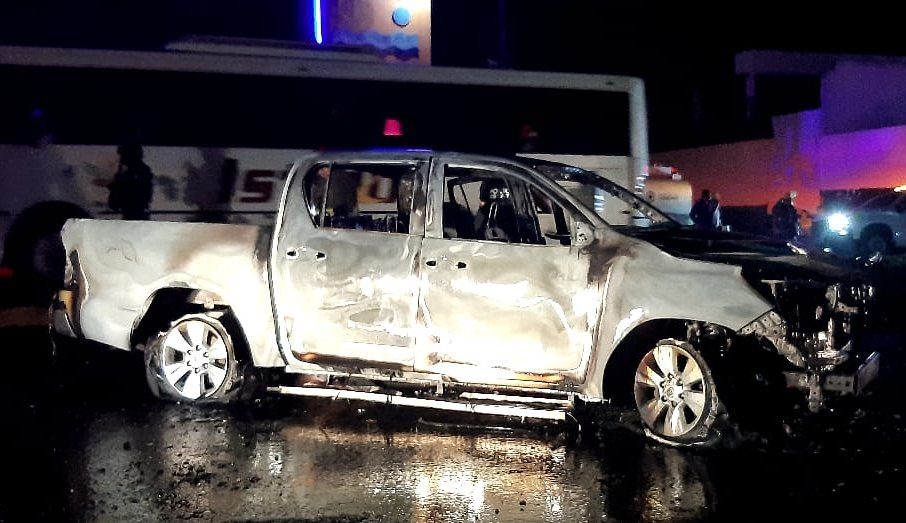 vehiculos quemados