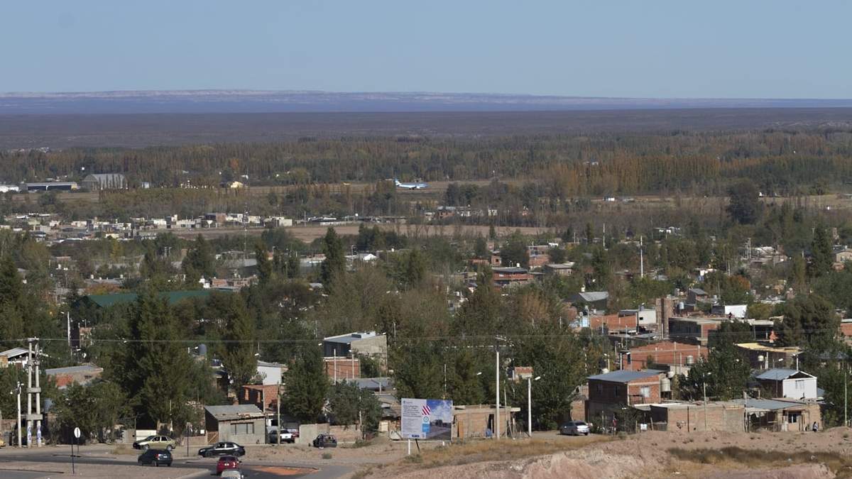 Los barrios Cuenca XV y Z1 de Neuquén. Fuente: (Emiliano Ortiz)