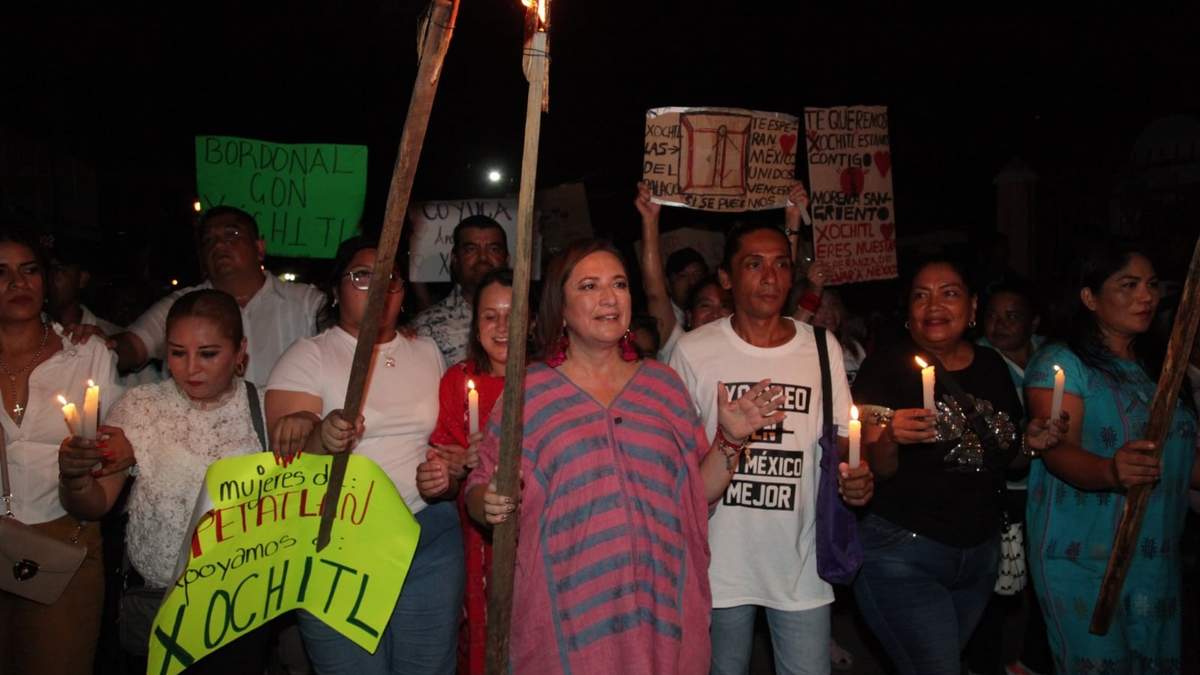 Xóchitl inicia precampaña en Coyuca de Benítez