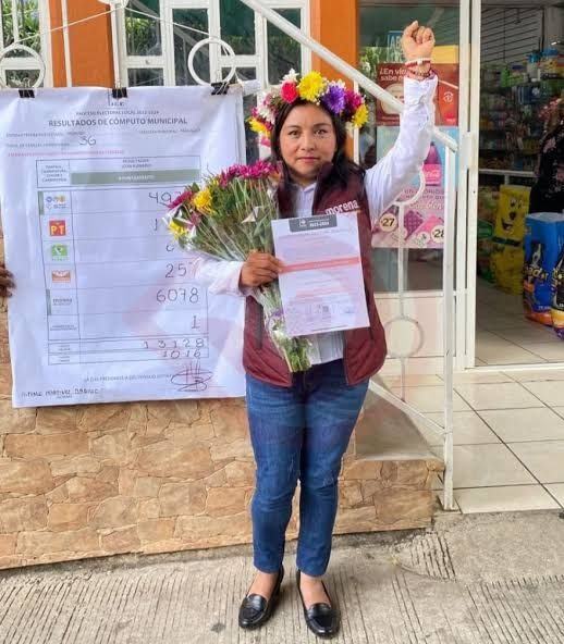 Francisca Lara Velázquez, alacaldesa de Yahualica. Foto Especial