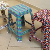 Convertí las banquetas de plástico rotas en el objeto más útil para tener siempre ordenada tu casa