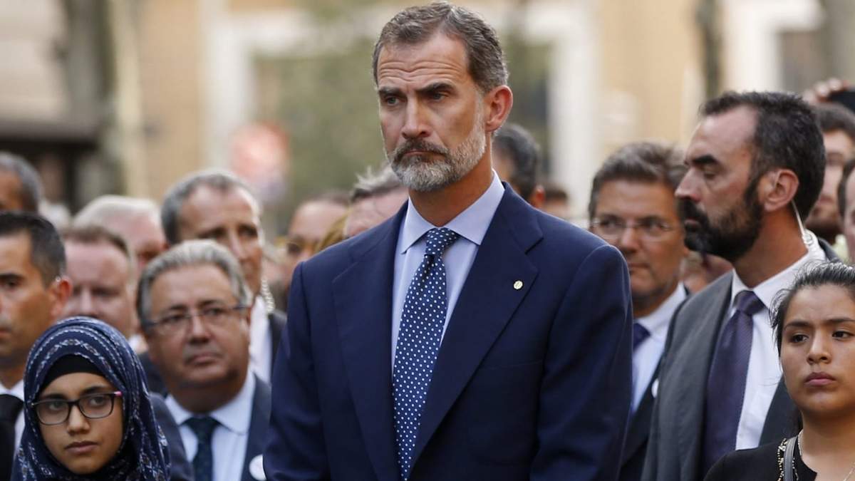 El Rey Felipe despide a su amigo. Fuente: (Instagram)