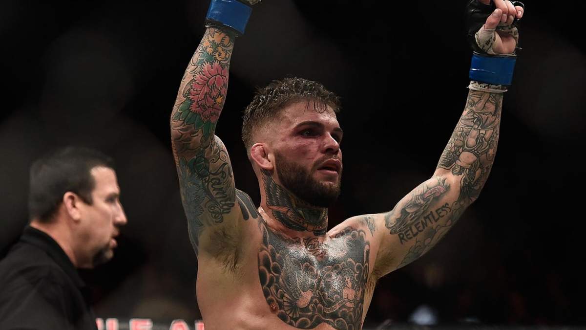 Cody Garbrandt. Fuente (Instagram)
