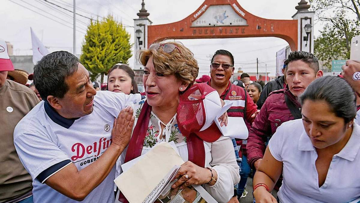 La candidata de Morena