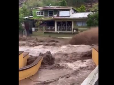 Huracán Hilary cobró una primera víctima en Baja California Sur; familia fue arrastrada en un arroyo