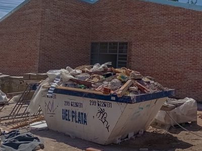 Continúan los trabajos de ampliación y refacción del CPEM 44 de Parque Industrial