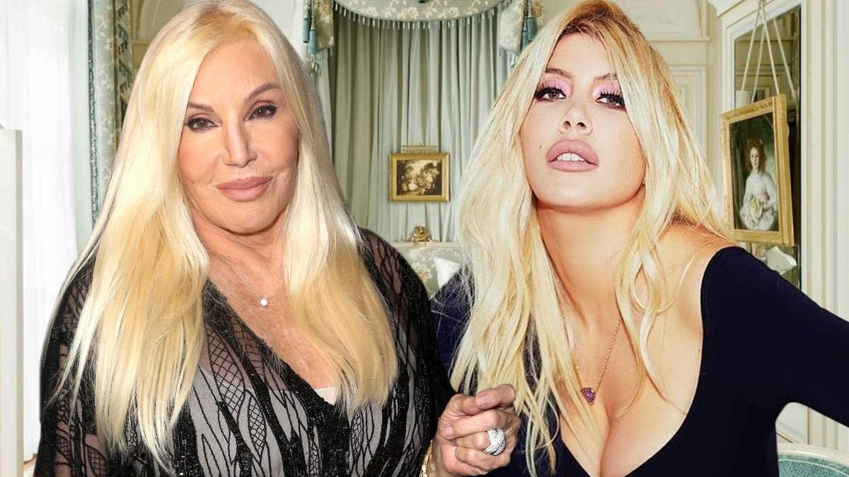 Susana Giménez y Wanda Nara. Fuente: (Minuto Neuquén)