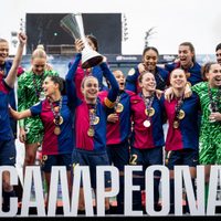 El Barcelona golea 5-0 al Real Madrid y gana la Supercopa de España femenina