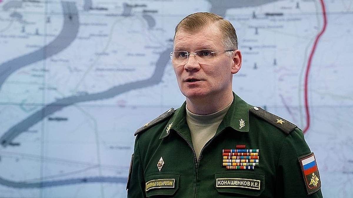 El vocero Igor Konashenkov