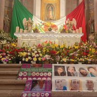 Madres buscadoras de Michoacán realizan misa de fin de año para pedir por personas desaparecidas