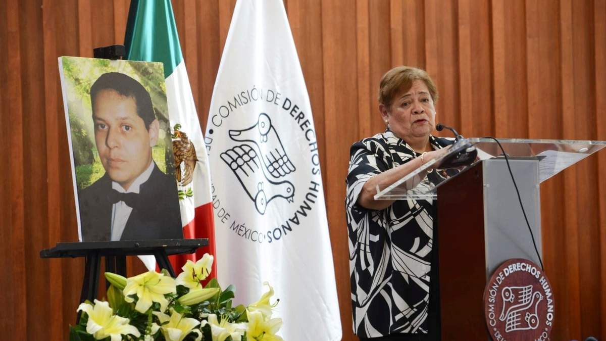 Laura Cabañas, madre de Julio César Cervantes Cabañas