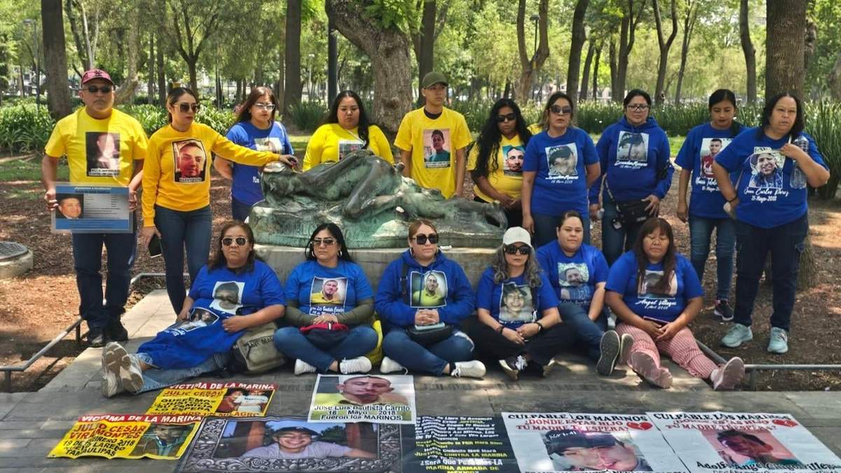 Familiares de desaparecidos en Nuevo Laredo piden castigo a marinos