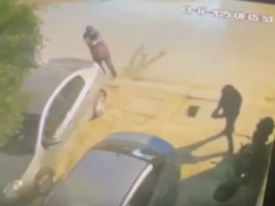 Asesinan a policía al llegar a su casa en el municipio de Tijuana (Video)