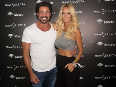 Las tiernas imágenes de Sabrina Rojas y Luciano Castro en el festejo del cumpleaños de su hijo
