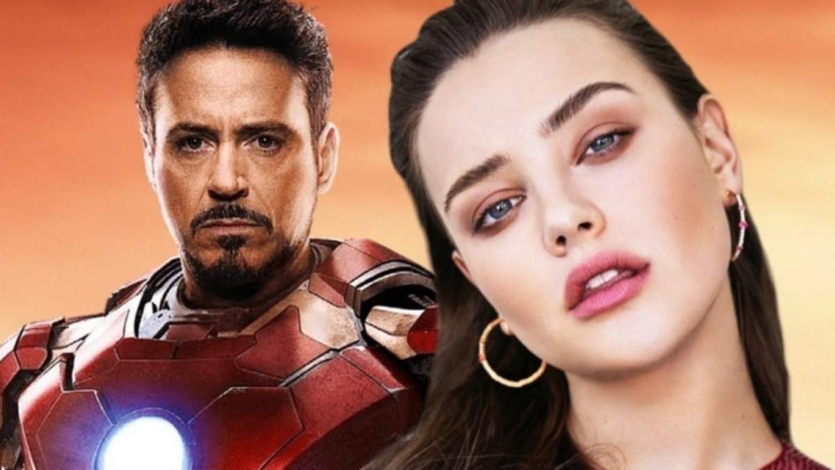 Katherine Langford y Robert Downey Jr. Fuente: (Instagram)