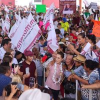 Desde Michoacán, Sheinbaum arremete contra Calderón y omite hablar sobre asesinato de Hipólito Mora