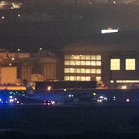 Madrid: Un avión canadiense realiza aterrizaje forzoso tras perder un neumático