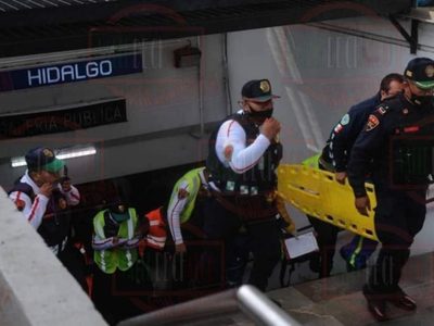 Identifican al hombre que lanzó a Celia a las vías del Metro Hidalgo; dejó un mensaje póstumo
