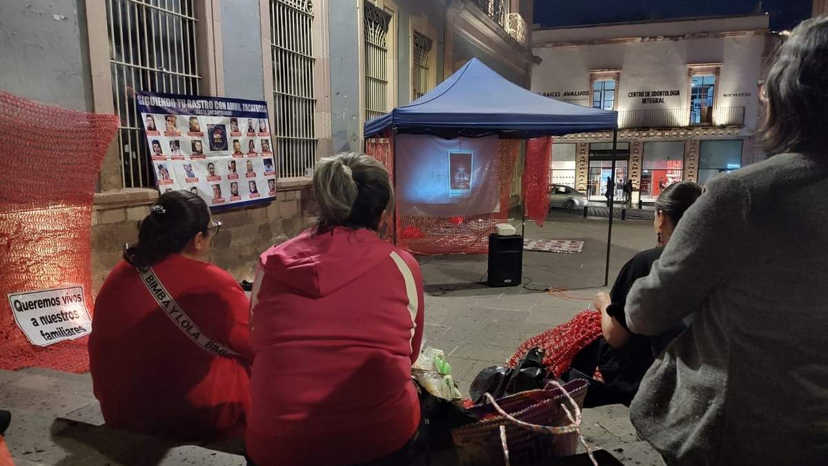 Manifestación en el marco del Día internacional de las víctimas de desaparición