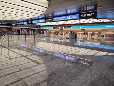 El Aeroparque suspendió toda su actividad aérea por la protesta de la CGT