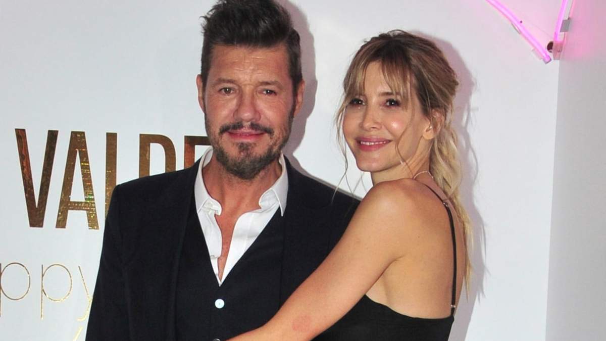 Marcelo Tinelli y Guillermina Valdés. Fuente: (Twitter)
