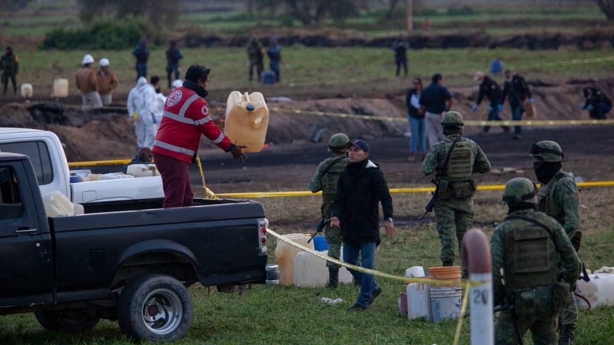Tlahuelilpan, Hidalgo, tras el estallido de toma de ducto