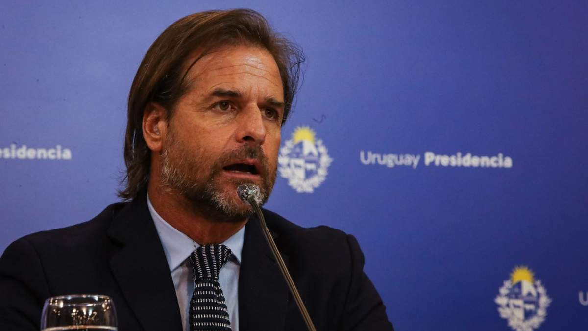 Presidente de Uruguay, Luis Lacalle Pou. Fuente: (Twitter)