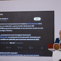 “A la gente no le gusta el nepotismo”, insiste Sheinbaum tras declaraciones de Salgado y Monreal