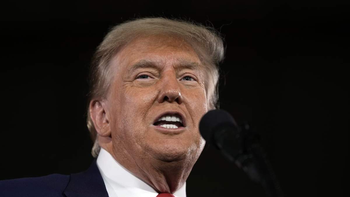 El expresidente Donald Trump