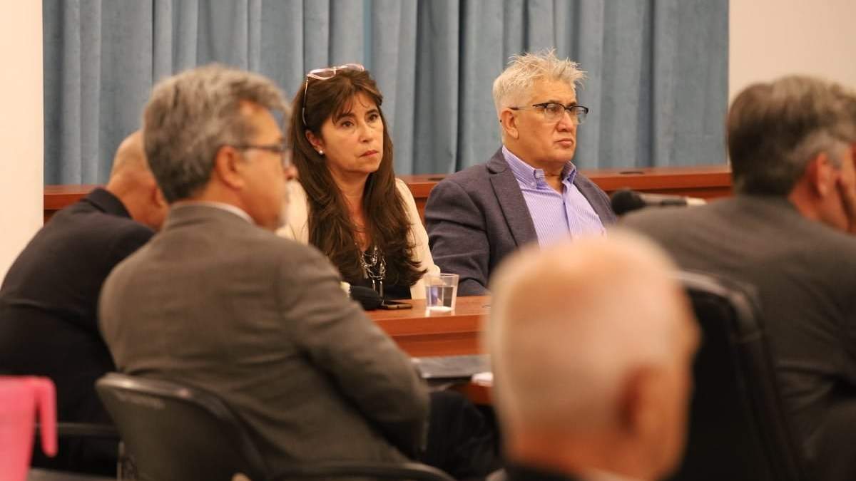 Sandra Rodríguez en la sala de audiencias. Fuente: (Facebook)
