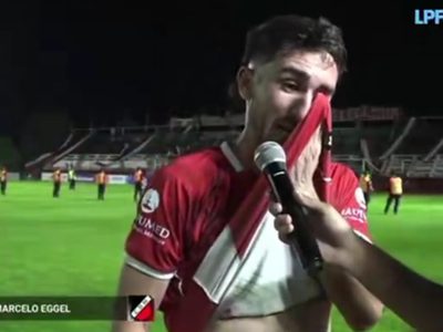 La emoción Eggel de Deportivo Maipú al hablar de su situación personal: "Tengo a mi hija internada"