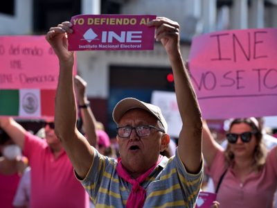 Exageran con la segunda marcha en defensa del INE: “Ya ganaron”, dice AMLO