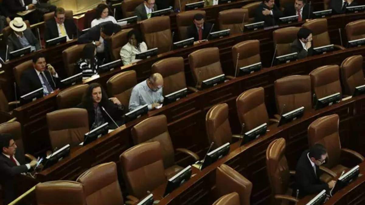 Imagen de archivo de la Cámara de Representantes de Colombia. Foto: COLPRENSA