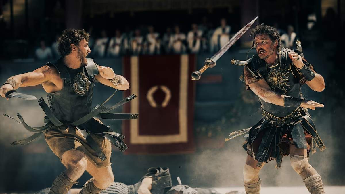 Pascal en Gladiador II