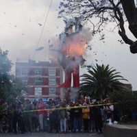 Retoman la tradicional "Quema de Judas" en la colonia Santa María la Ribera