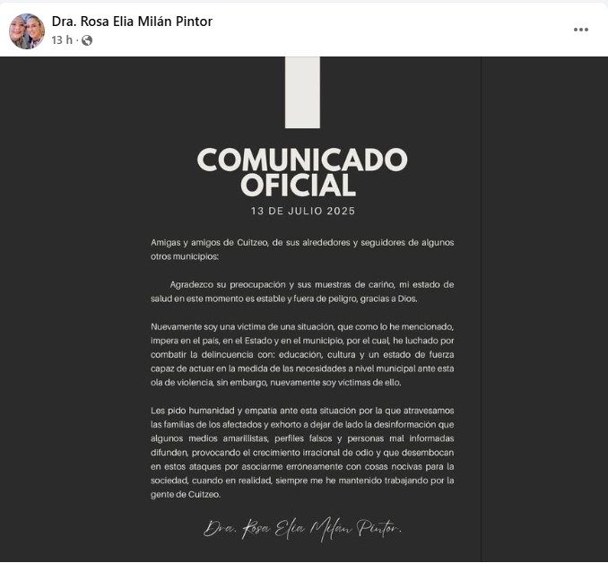 Comunicado Cuitzeo