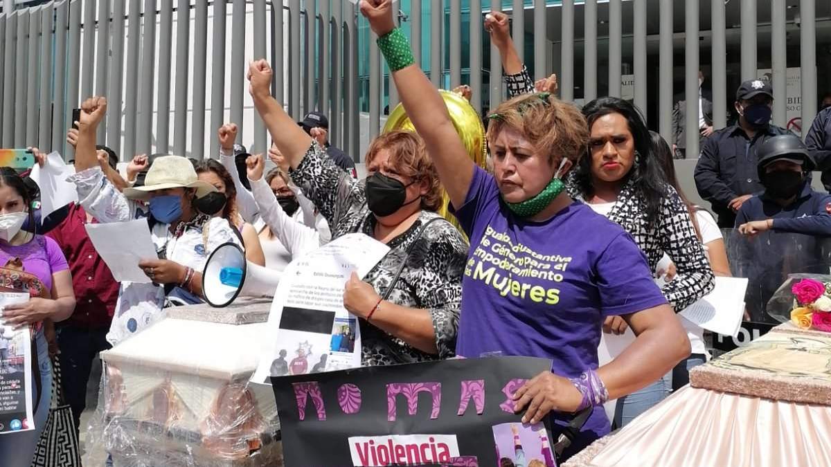 Marcha 8M en Puebla