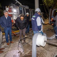 Mientras explotan cloacas en Guaymallén, Aysam presume arreglos en Ciudad