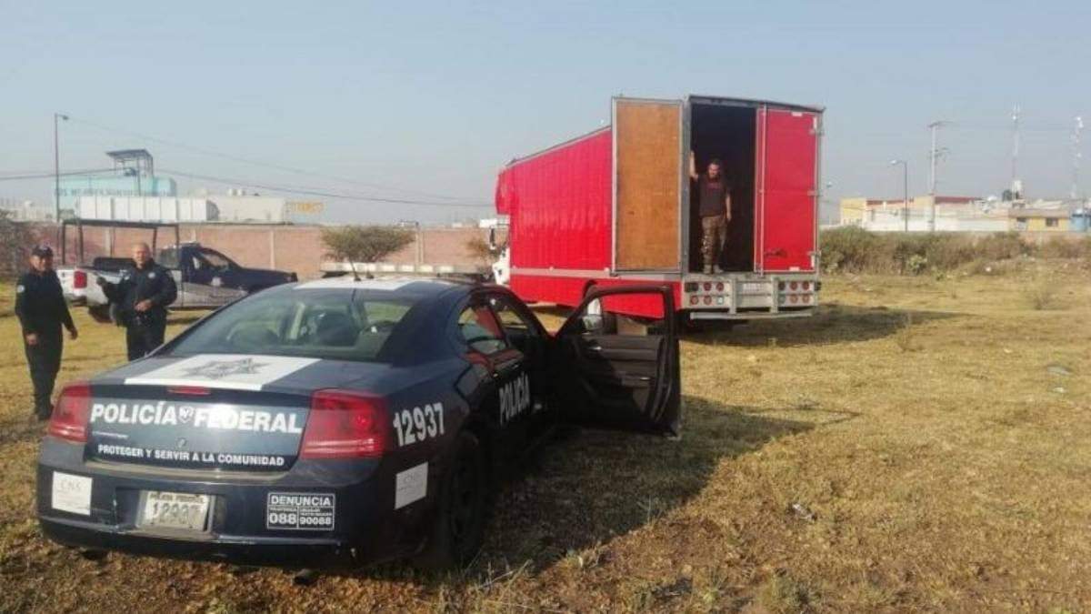 El camión robado a Café Tacvba en 2019