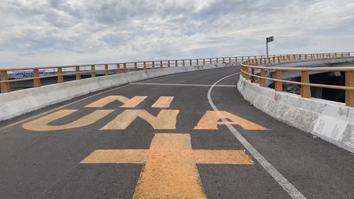 La intervención en el "Puente sin fin"