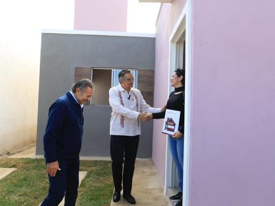 INFONAVIT ENTREGA VIVIENDAS DEL BIENESTAR  A FAMILIAS DE TAMAULIPAS
