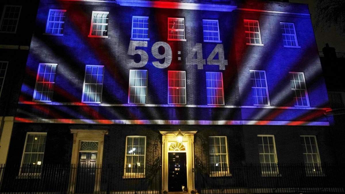 El Brexit se hizo efectivo a las 12 de la noche del 31 de enero de 2020. Fuente: (Twitter).