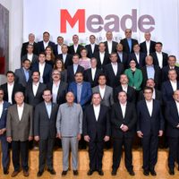 Meade presenta a sus coordinadores estatales; incluye a Beltrones y Beatriz Paredes